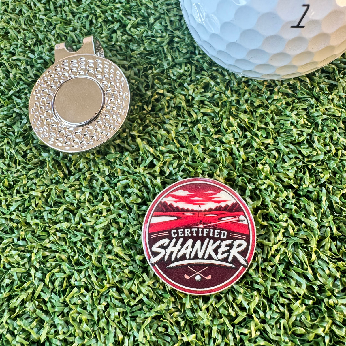 Certified Shanker Magnetic Ball Marker + Hat Clip
